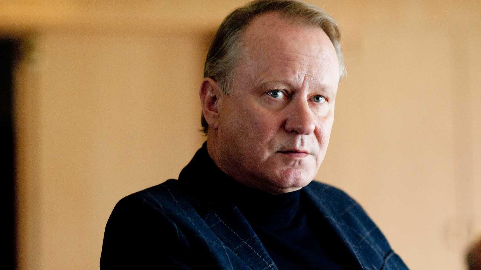 Stellan Skarsgård's Martin looking intensely in The Girl with the Dragon Tattoo