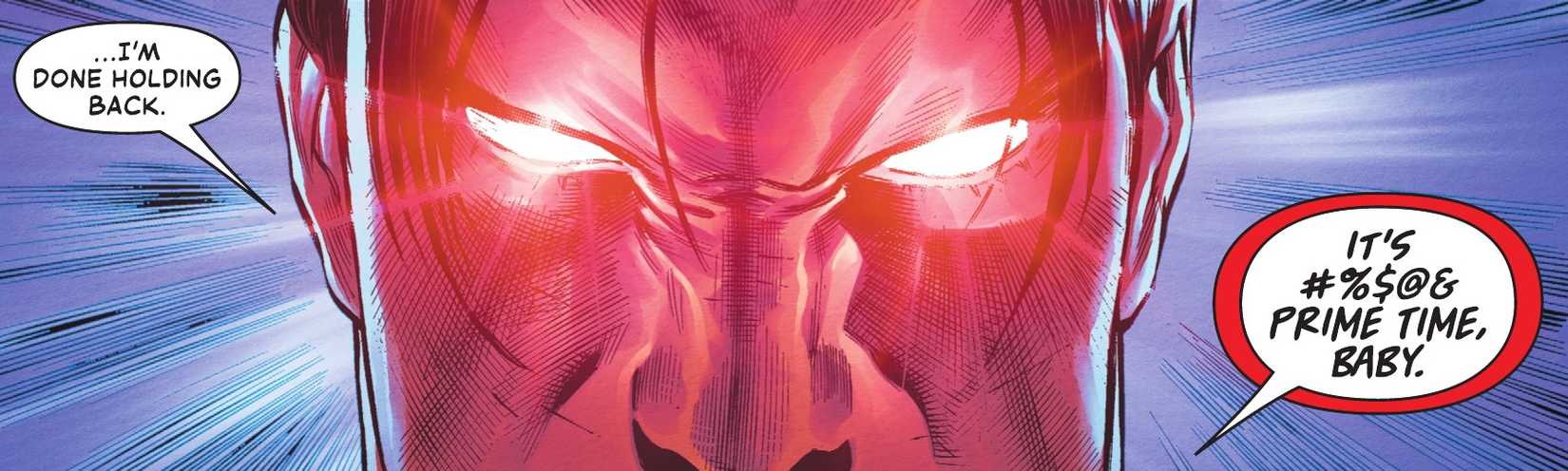 Superboy Prime wiederholt sein Prime-Time-Schlagwort in DC Comics