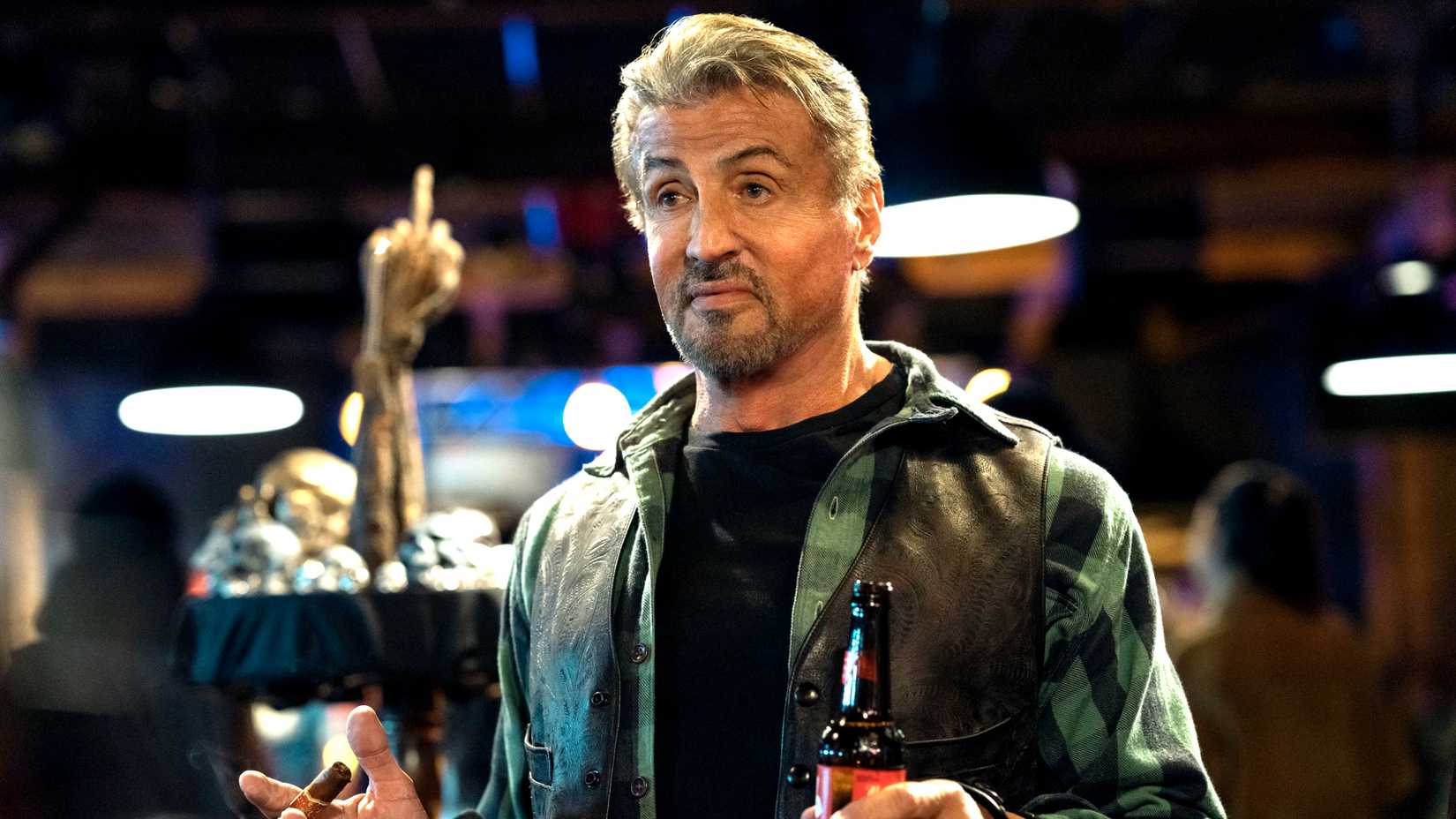 Sylvester Stallone como Barney Ross em Os Mercenários 4