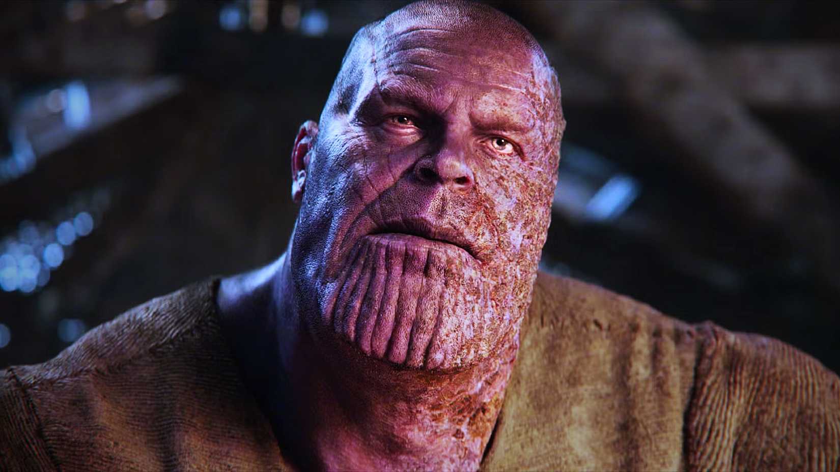 Josh Brolin como Thanos em Vingadores: Ultimato
