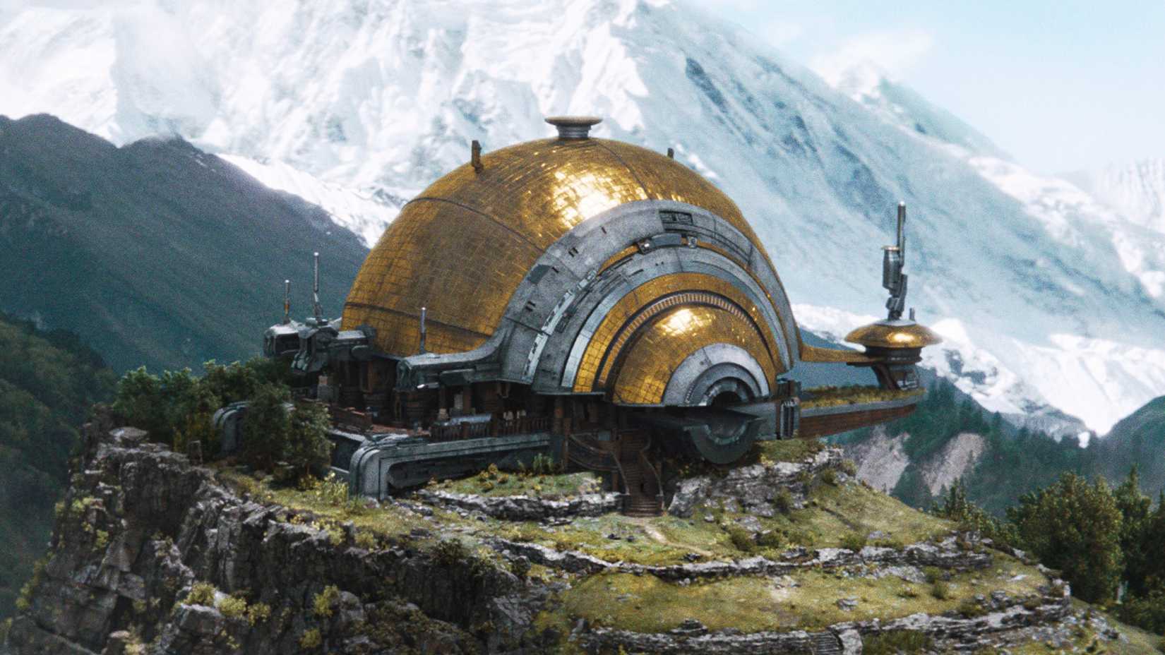 The Creator 2023 movie scenery