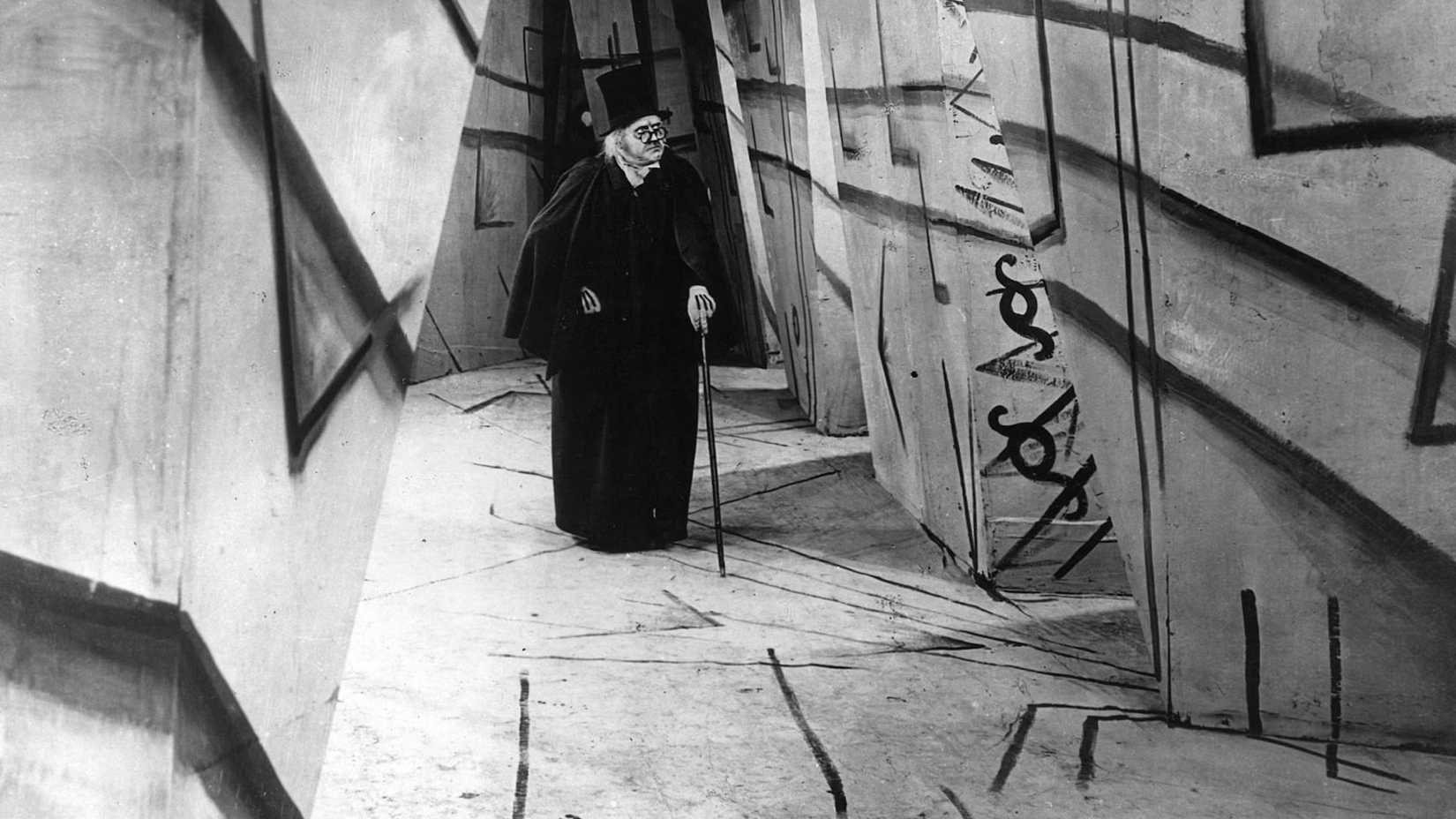 O set distorcido de O Gabinete do Dr. Caligari