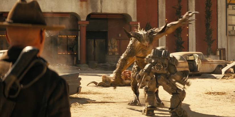 Fallout Fight Fallout Season 2: Power Armor vs. Deathclaws Showdown Finally Happens