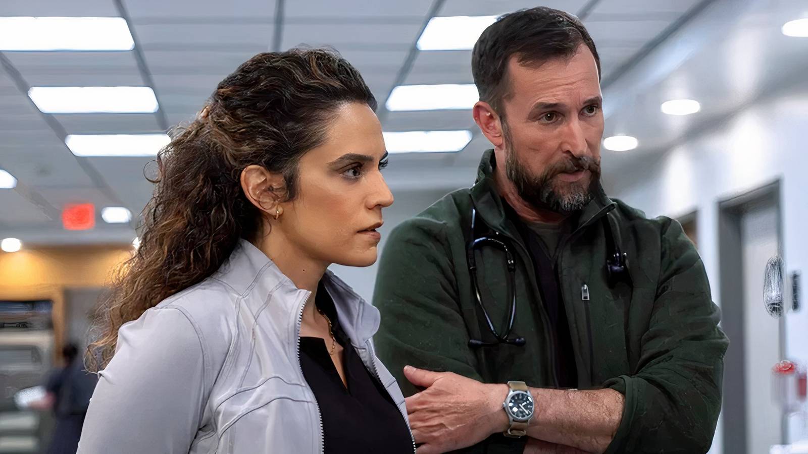 The Pitt season 2 Dr. Robby and Dr. Al-Hashimi