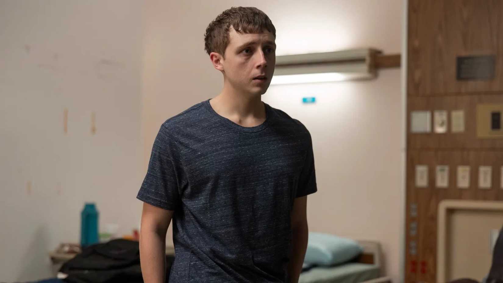 Gerran Howell as Dennis Whitaker in The Pitt season 1, episode 15.