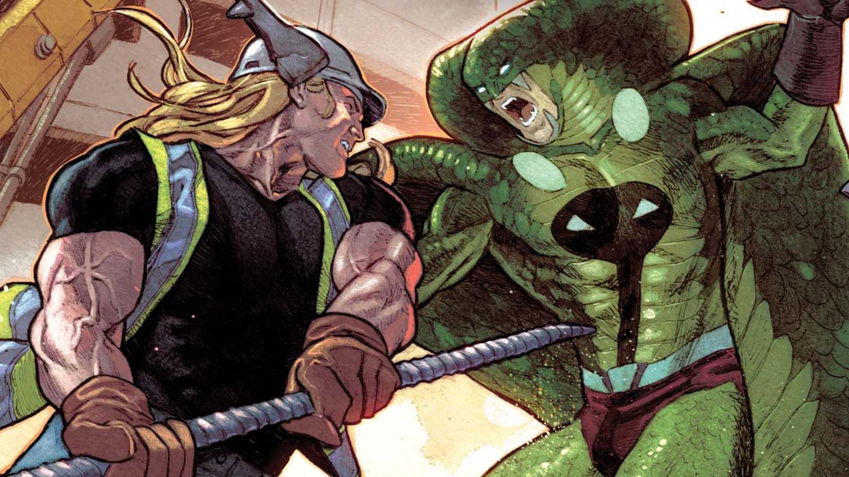 thor vs king cobra fight