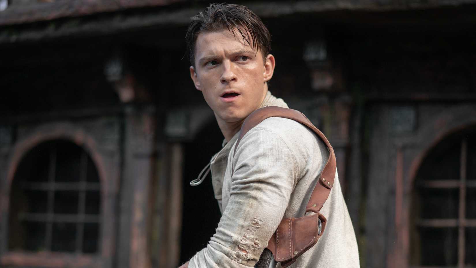 Tom Holland in Uncharted