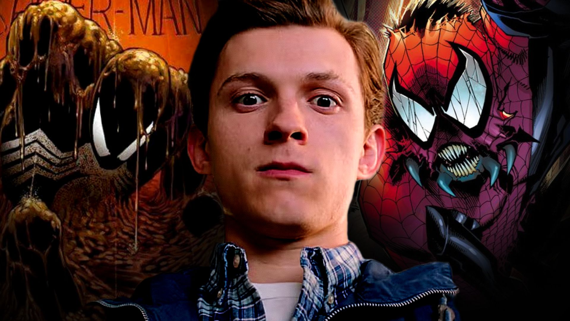 Tom Holland's Peter Parker sees Marvel Comics' symbiote Spider-Man and Man-Spider