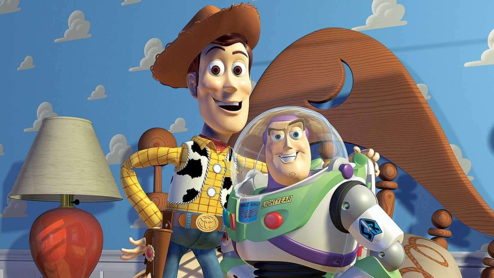 Woody e Buzz em Toy Story