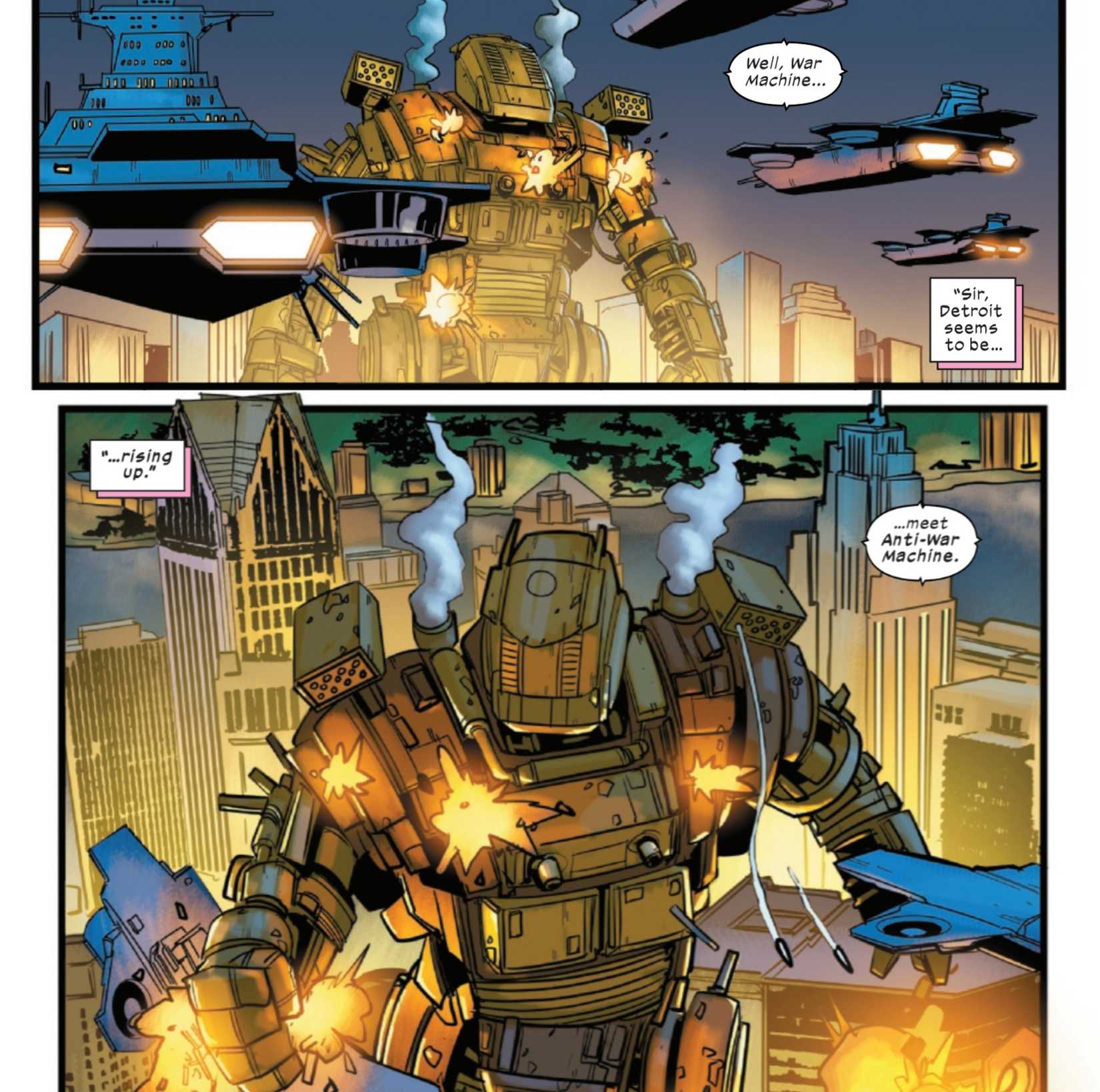 Ultimate Comics Rebrand Avengers' War Machine With New Name and Armor
