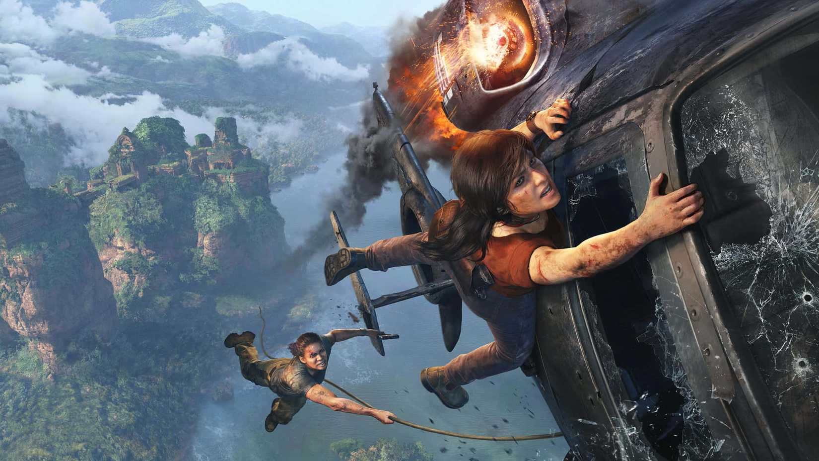 uncharted lost legacy key art