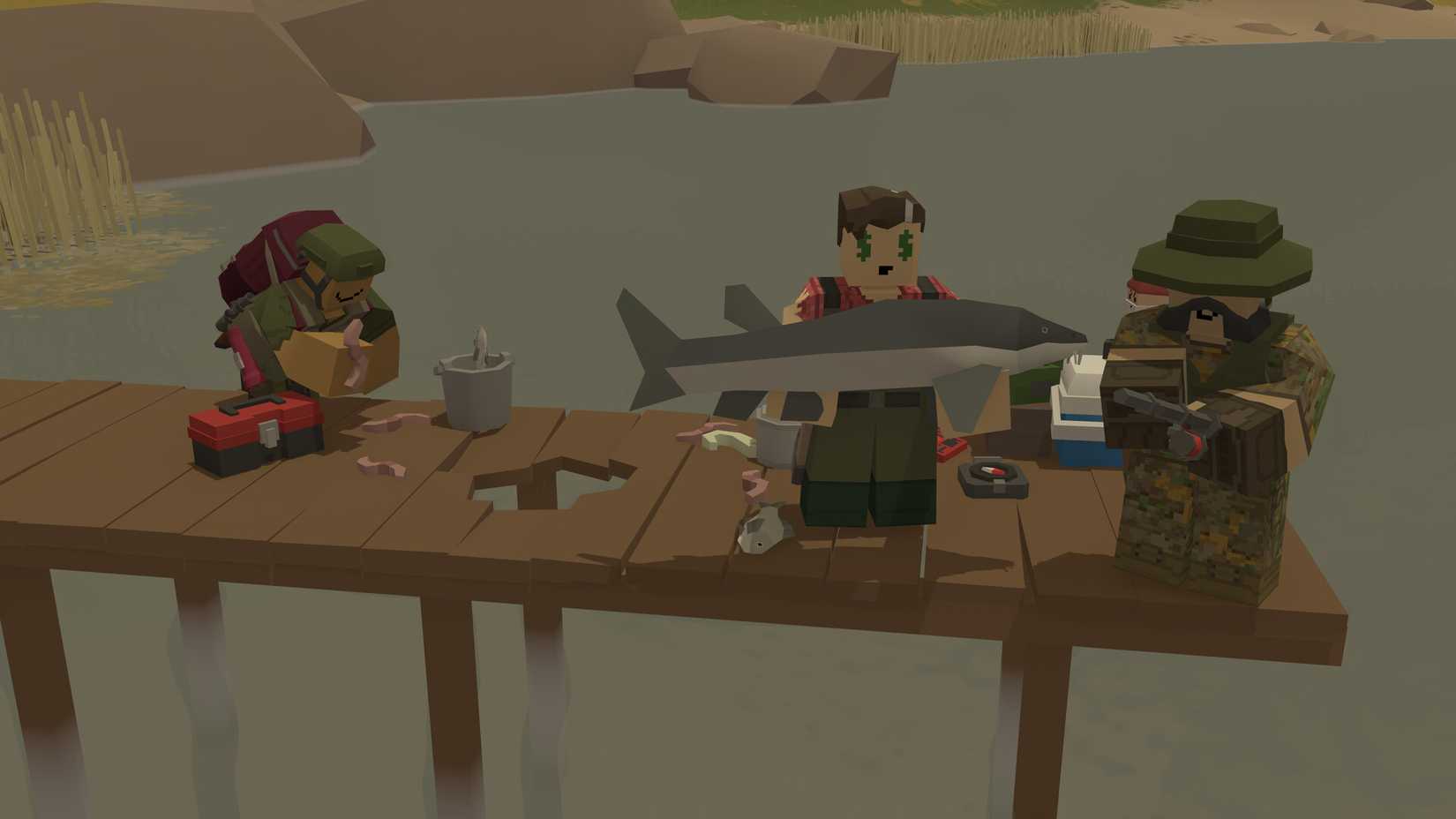 Unturned Fish This Free Steam RPG Is Minecraft Meets State Of Decay