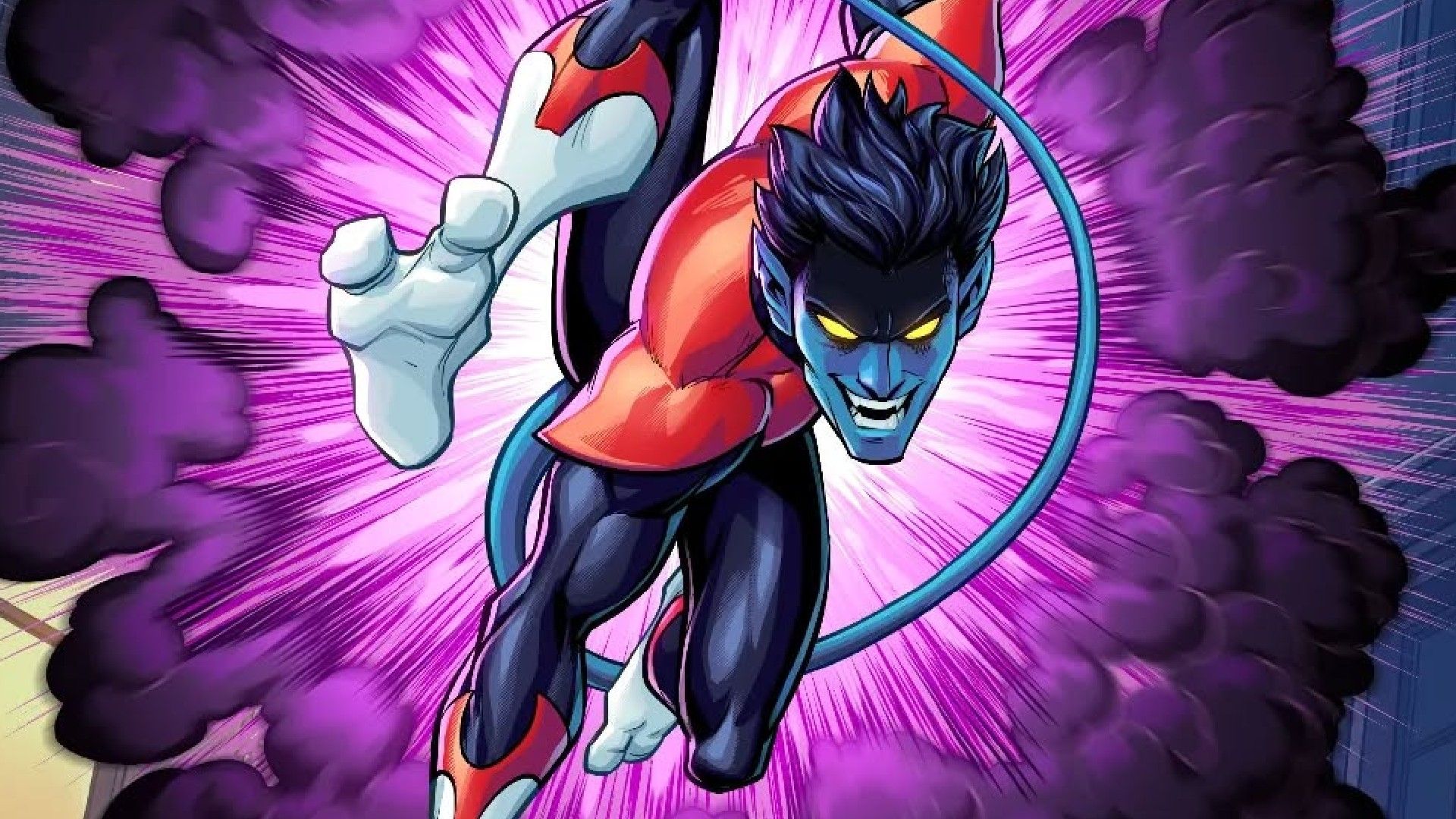x-men's nightcrawler teleporting