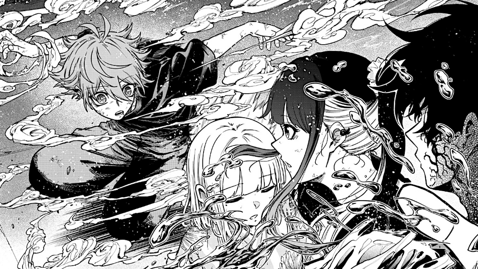 Yodaka fighting in Shinobi Undercover chapter #53