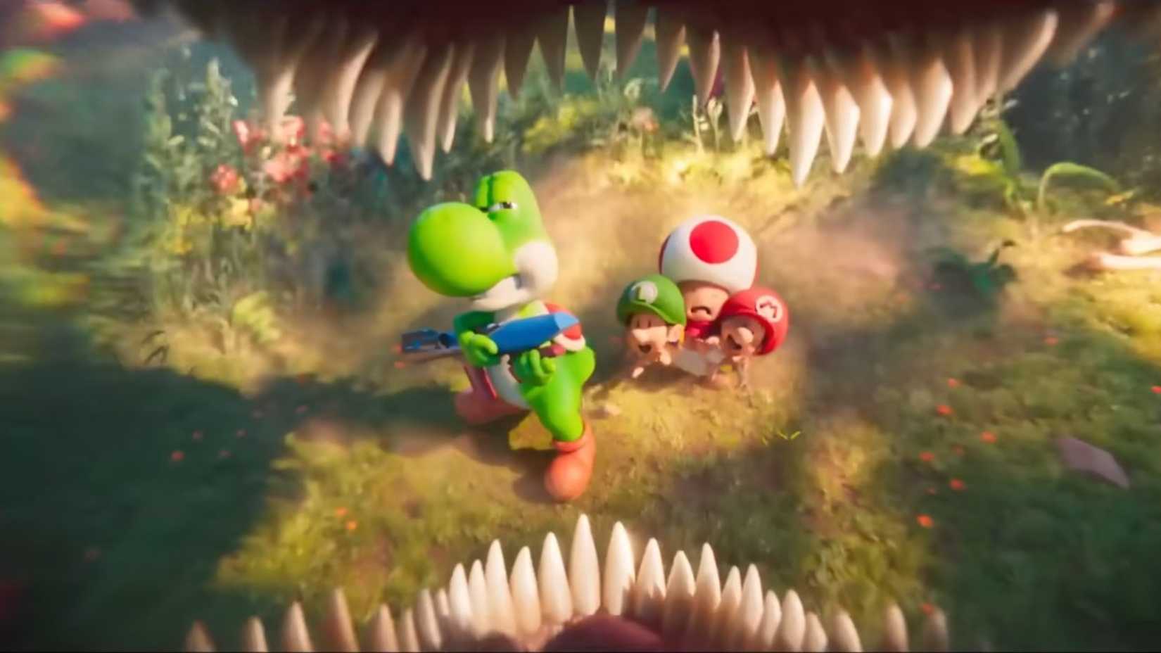 Yoshi Baby Mario and Baby Luigi in Super Mario Galaxy Movie-1