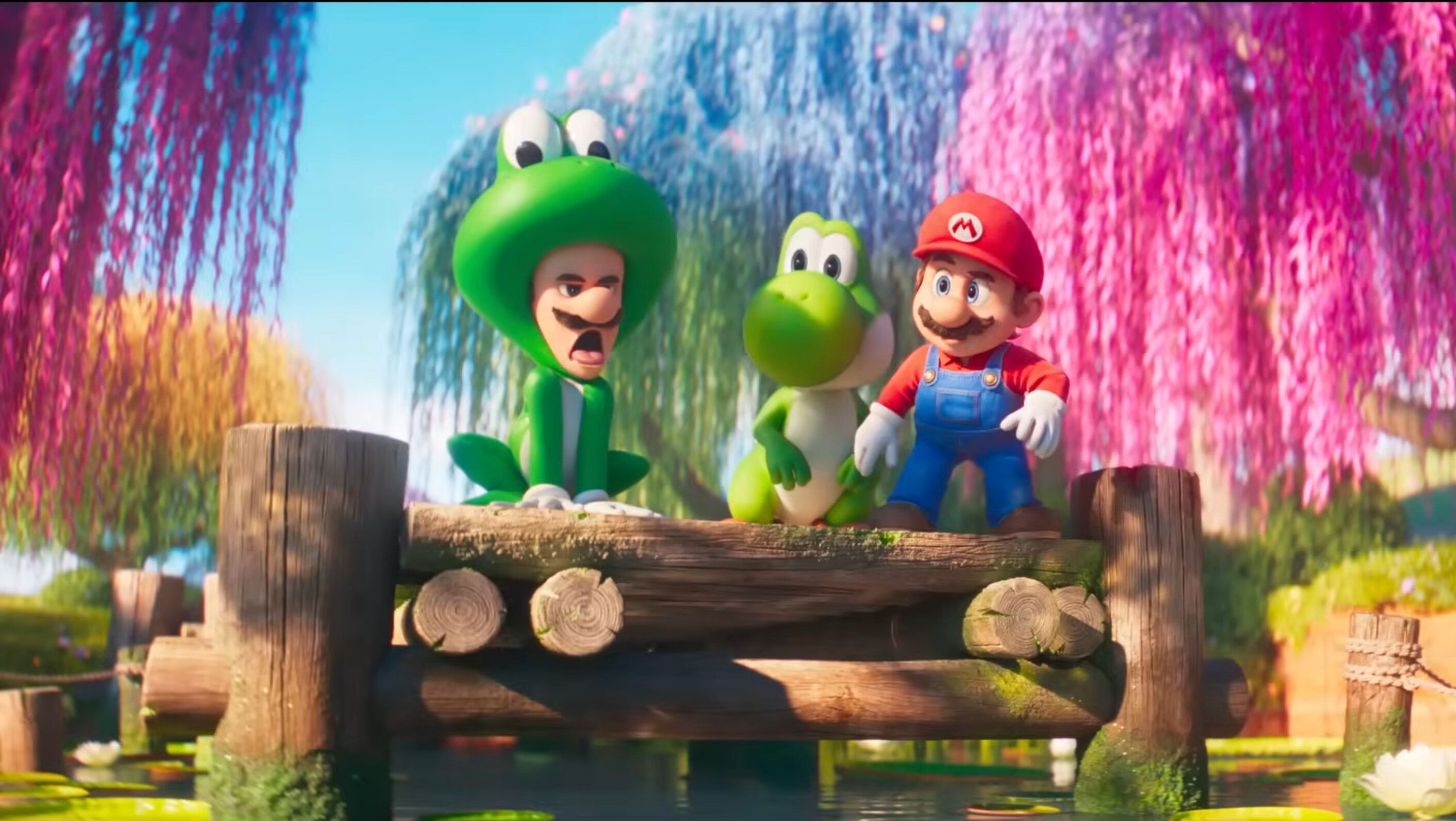 Yoshi in Super Mario Galaxy Movie