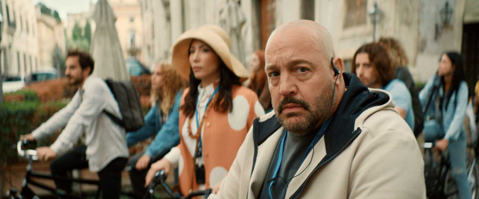 Kevin James em cena do filme Solo Mio