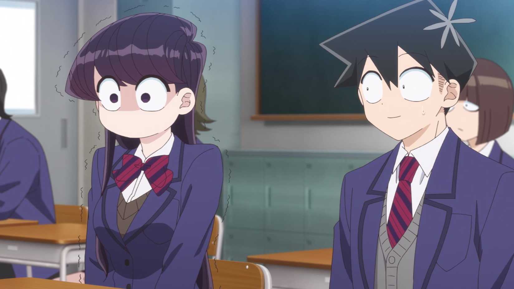 10 Modern Anime That Nail Social Anxiety (& 1 Will Make You Cry) 5 Komi and Tadano from Komi Can't Communicate