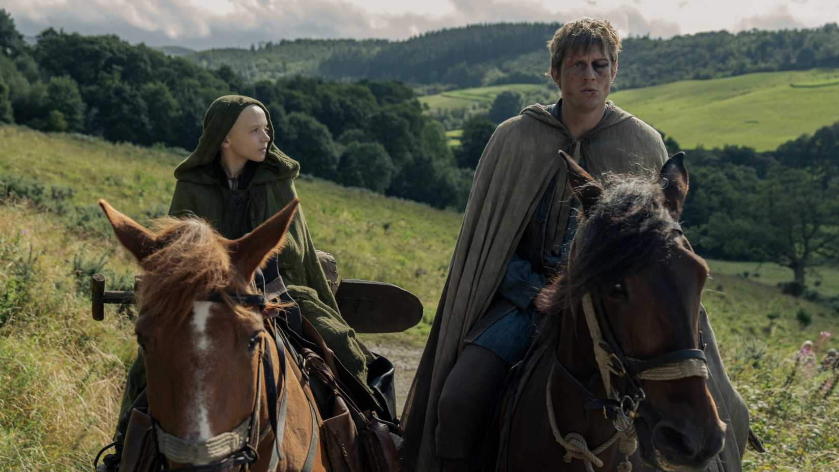 Egg e Dunk no final da 1ª temporada de A Knight of the Seven Kingdoms.