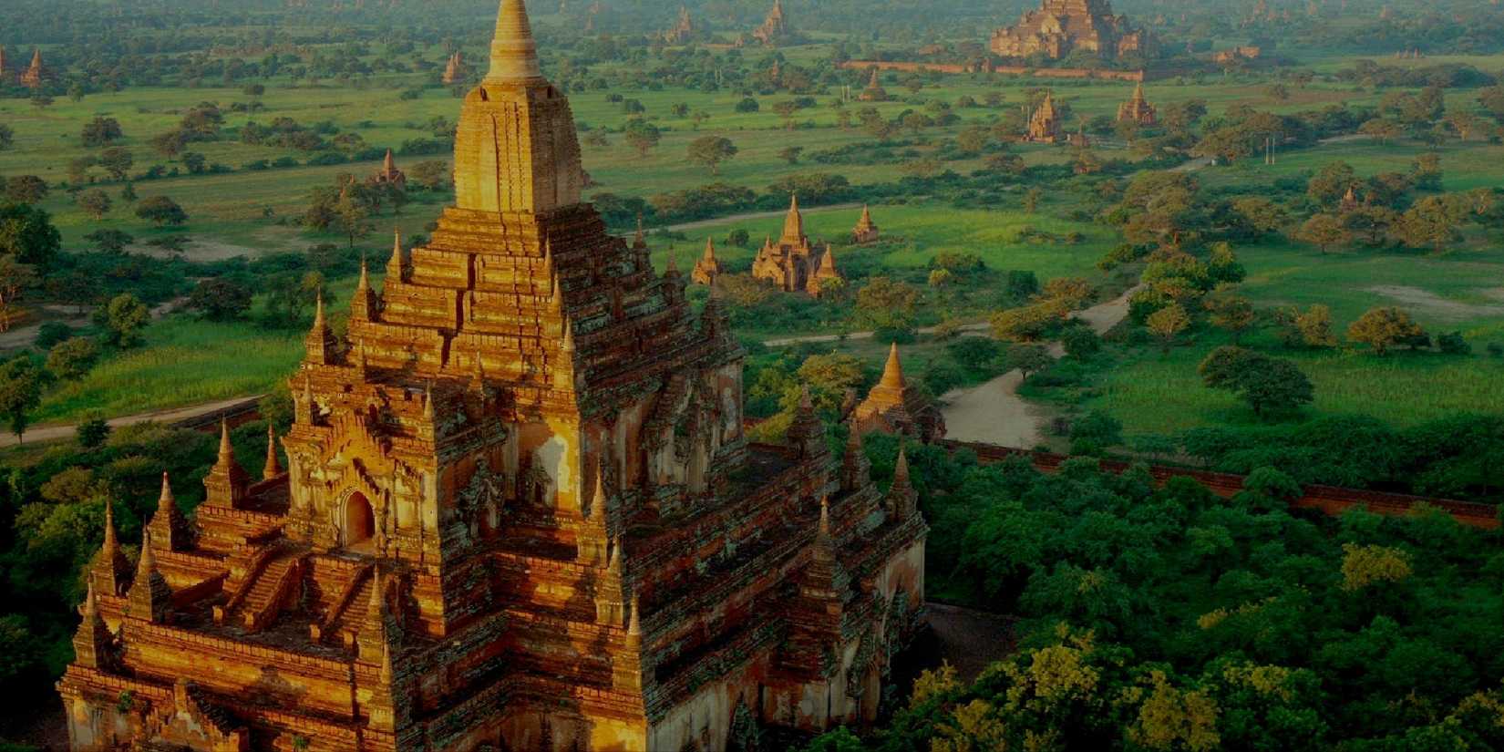 A majestic temple in Samsara