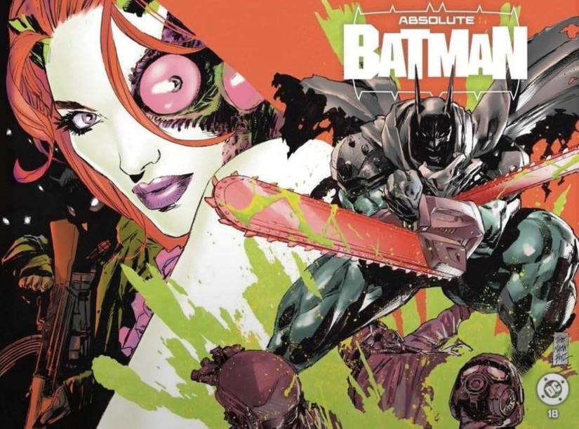 Absoltue Batman #18 chainsawman variant cover