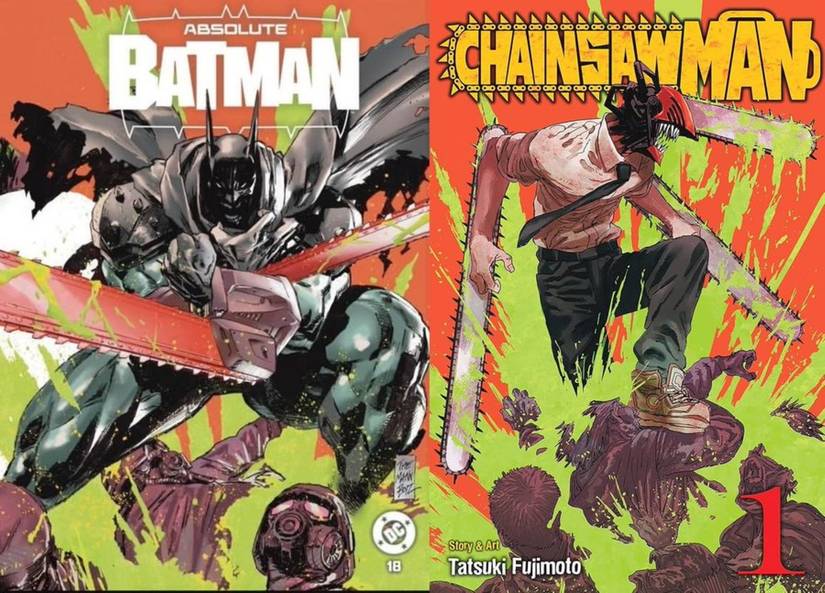 Absolute Batman #18 and Chainsaw Man #1
