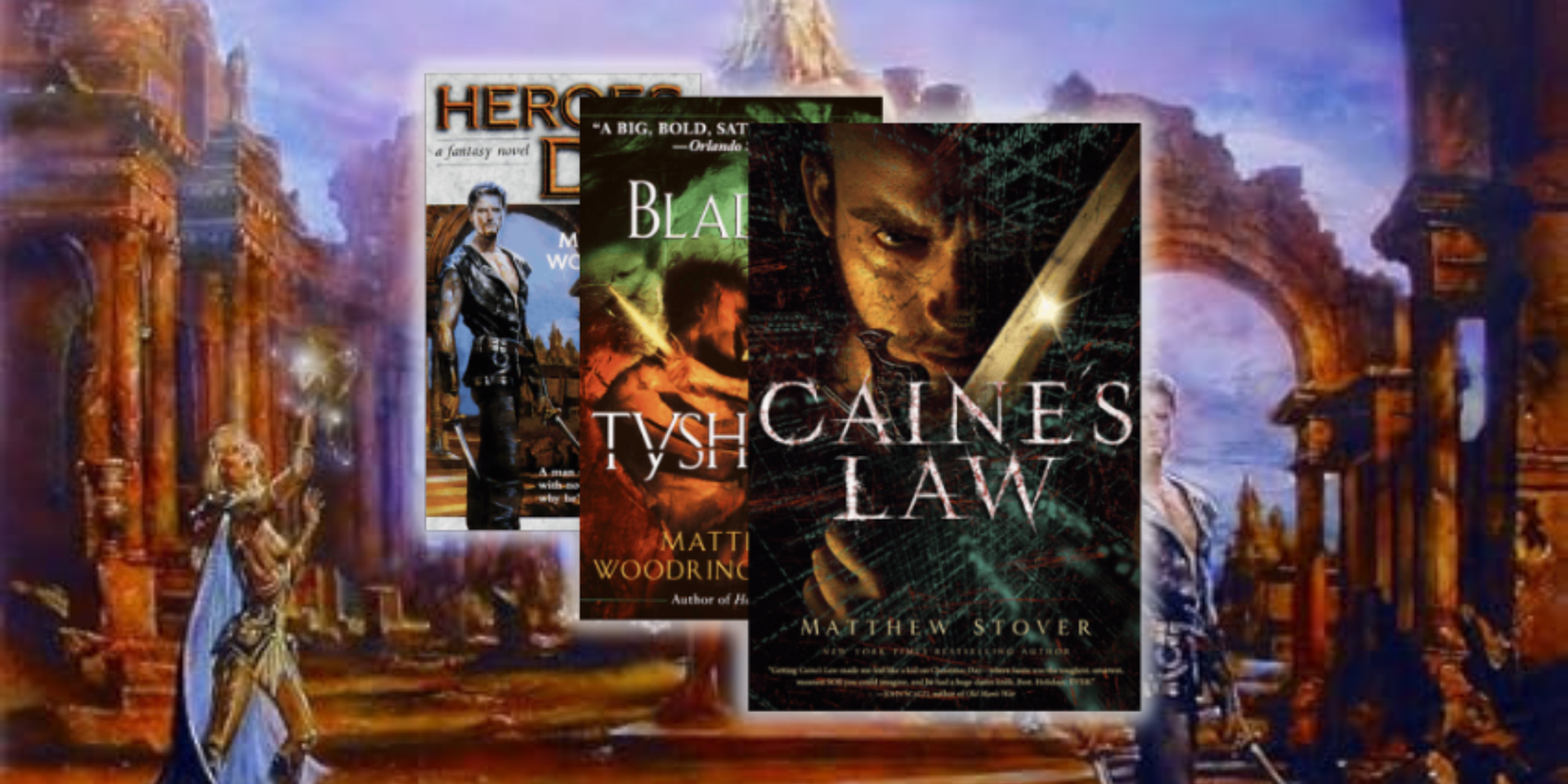 Acts of Caine by Matthew Woodring Stover books featured image