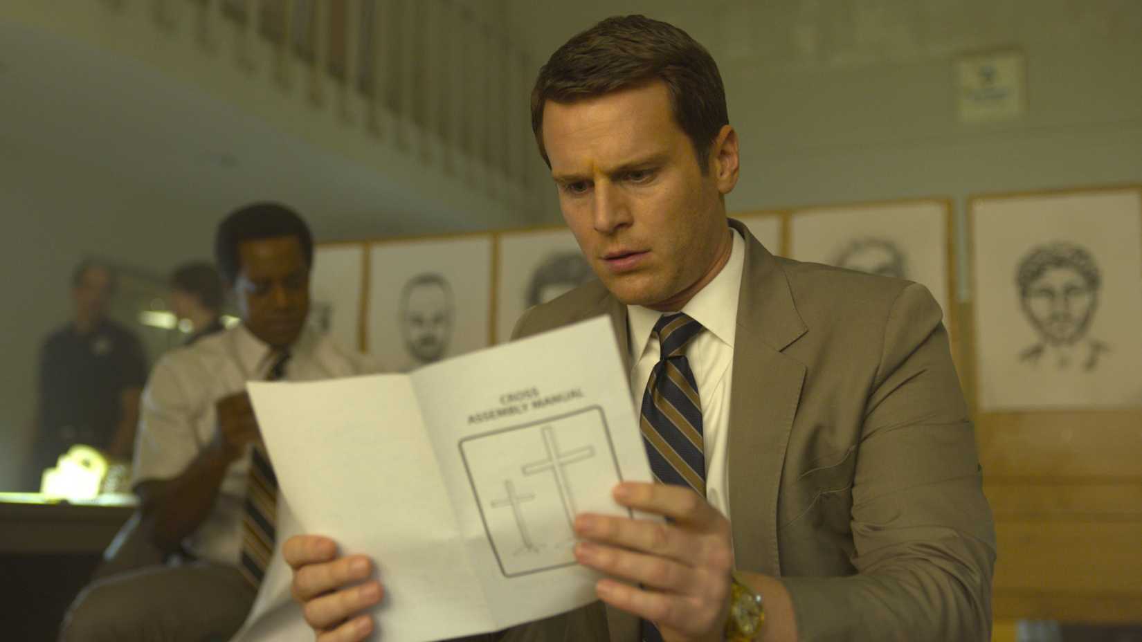 Albert Jones and Jonathan Groff in Mindhunter