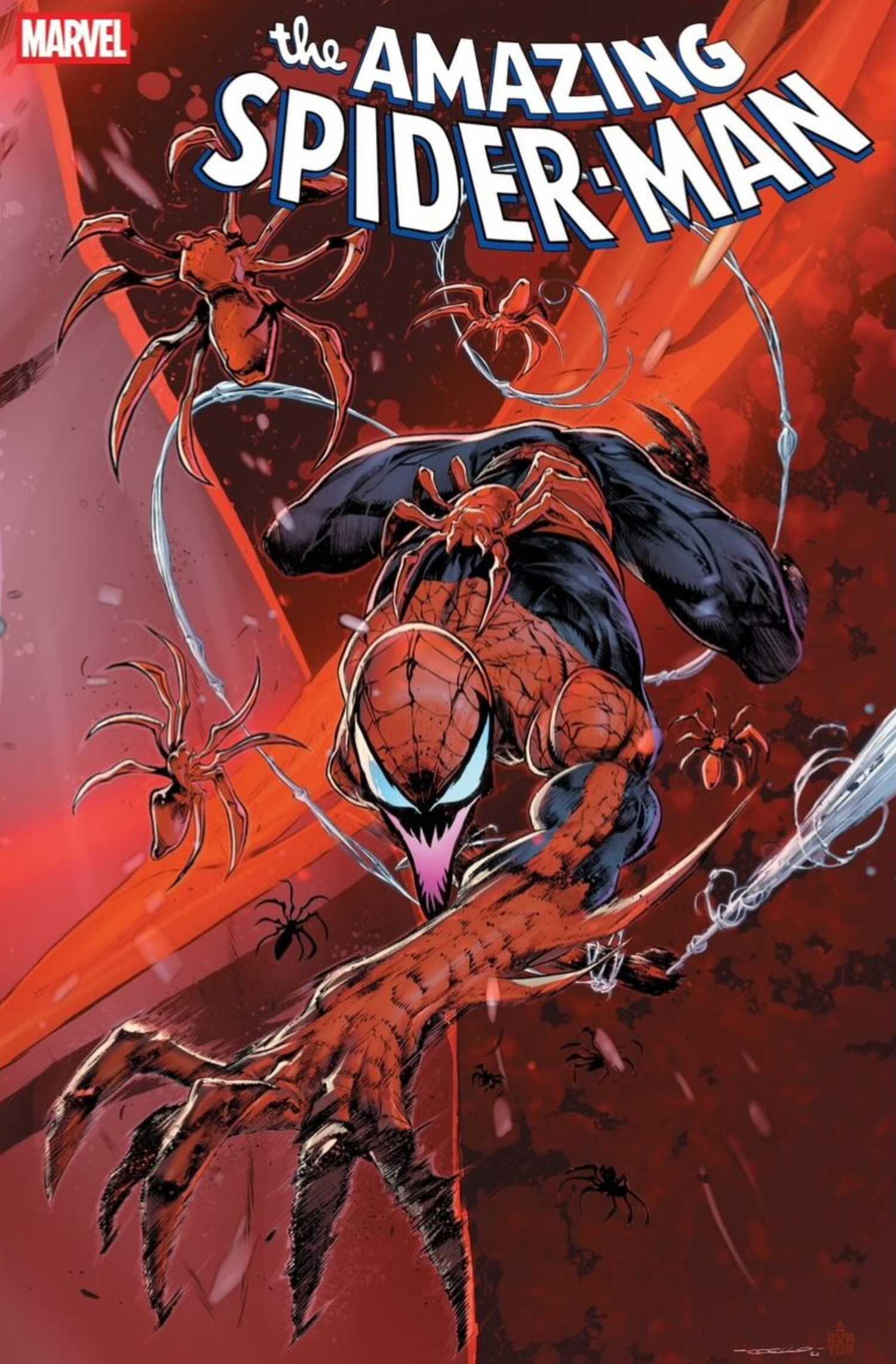 FANTASTISCHES SPIDER-MAN 27-COVER, DAS PETER ZEIGT, DER ZU SPIDER-CARNAGE 2 WIRD