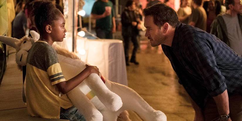 Amy and Brad in The Passage