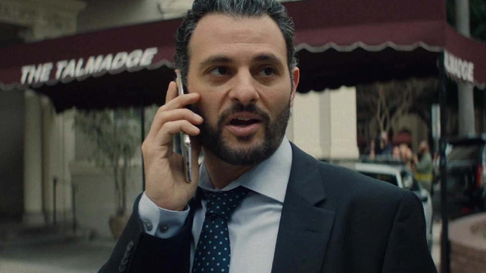 arian moayed s agent p cleary in wonder man