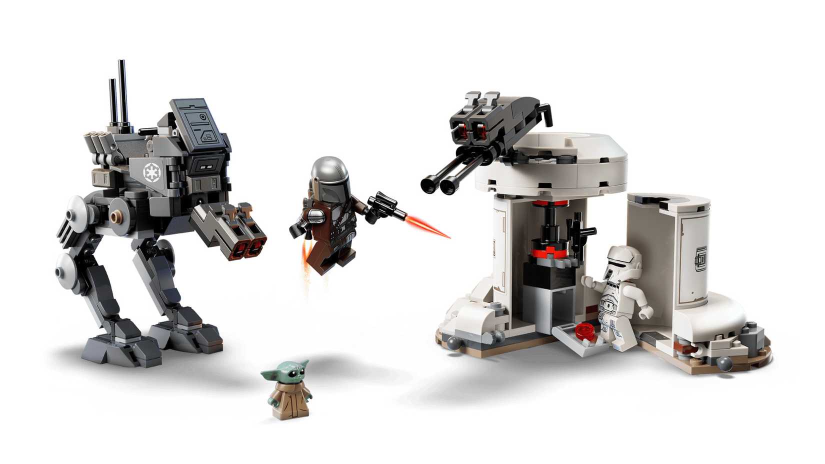 LEGO Star Wars: Ataque do AT-RT set.