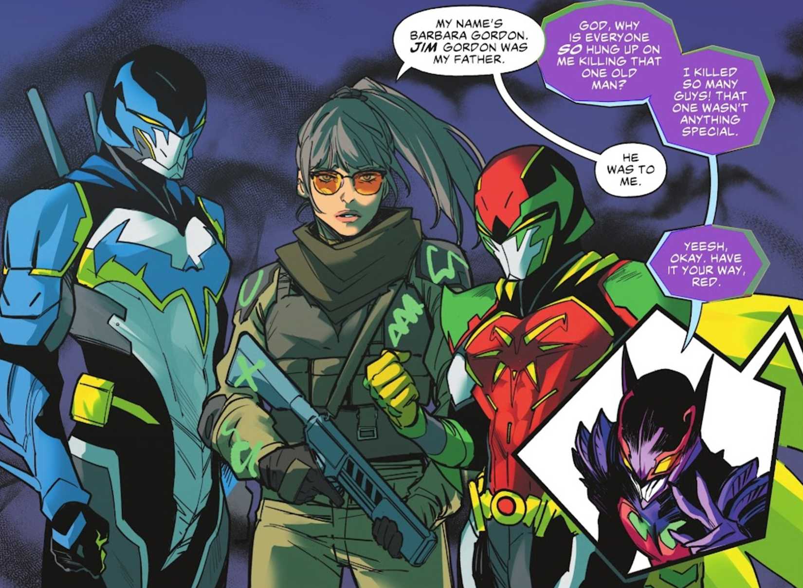 barbara gordon in immortal legend batman 2