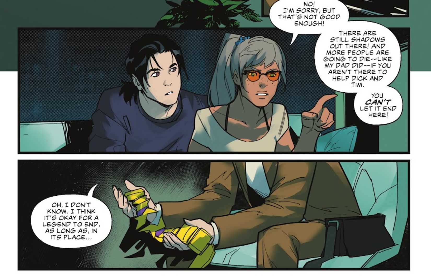 Barbara Gordon in Immortal Legend Batman 3