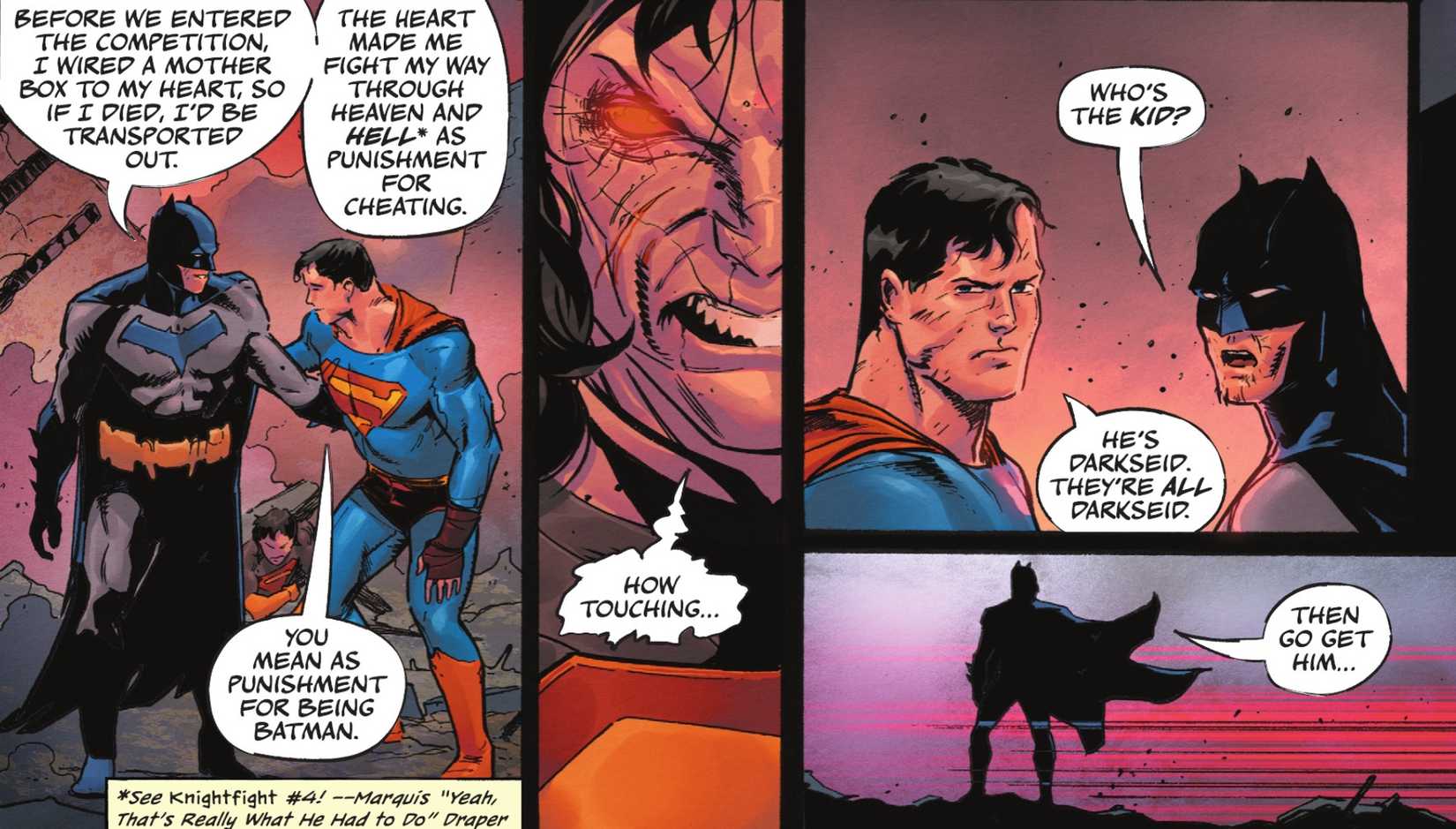 Batman betrügt in DC KO #4