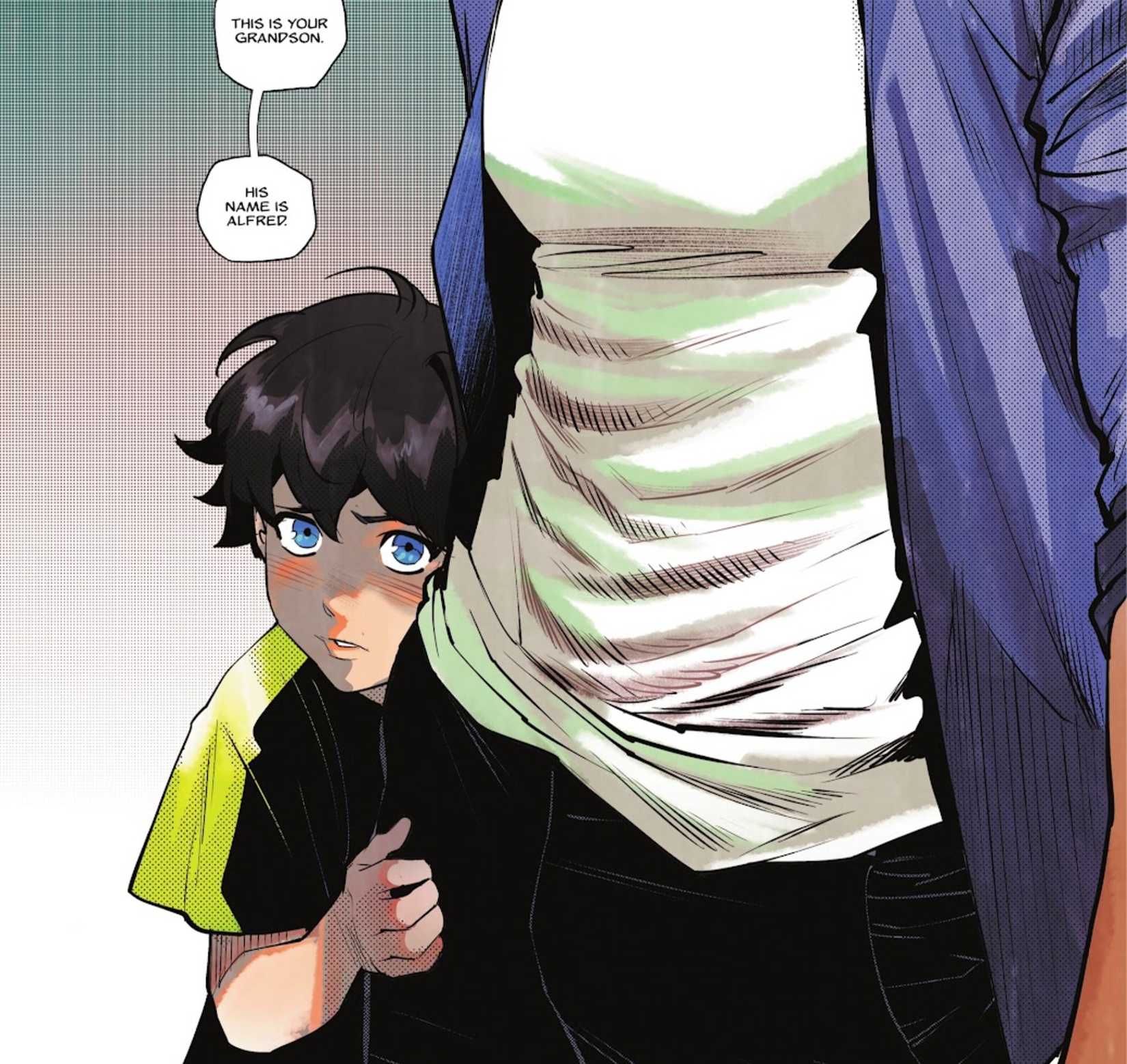 batman meets his grandson