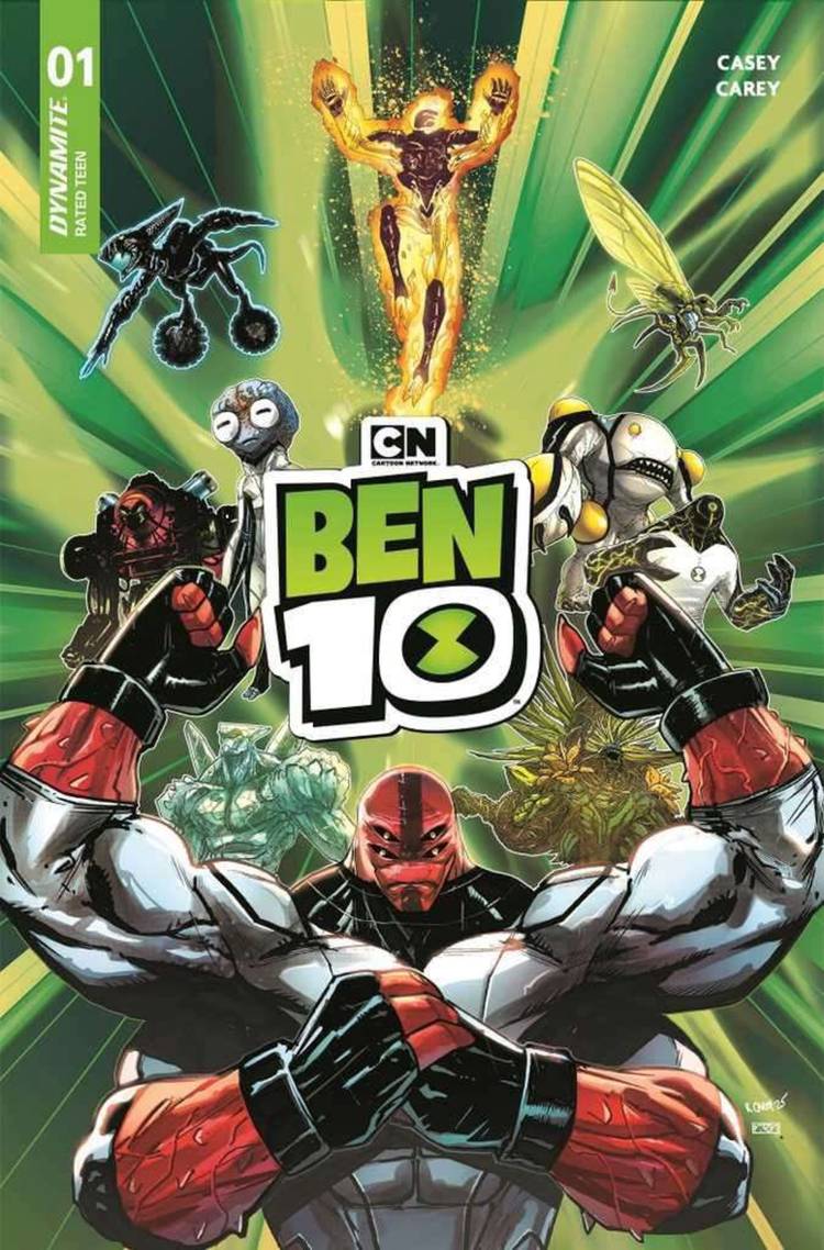 Ben 10 Dynamite Comic Cover