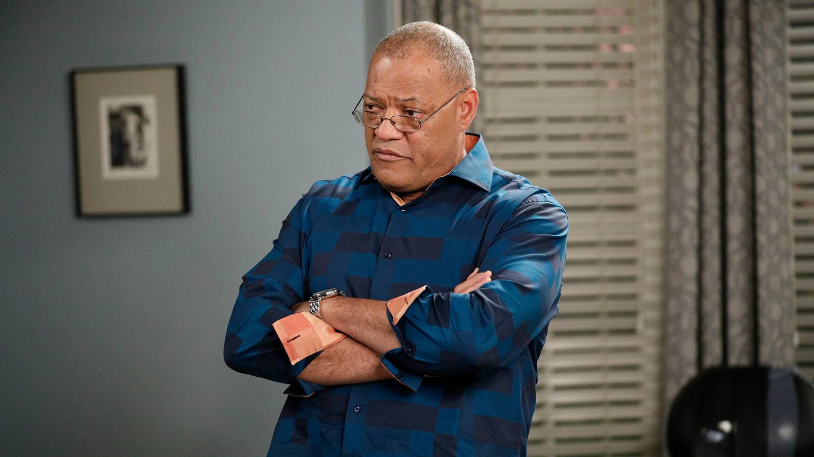 Laurence Fishburne in Black-sh