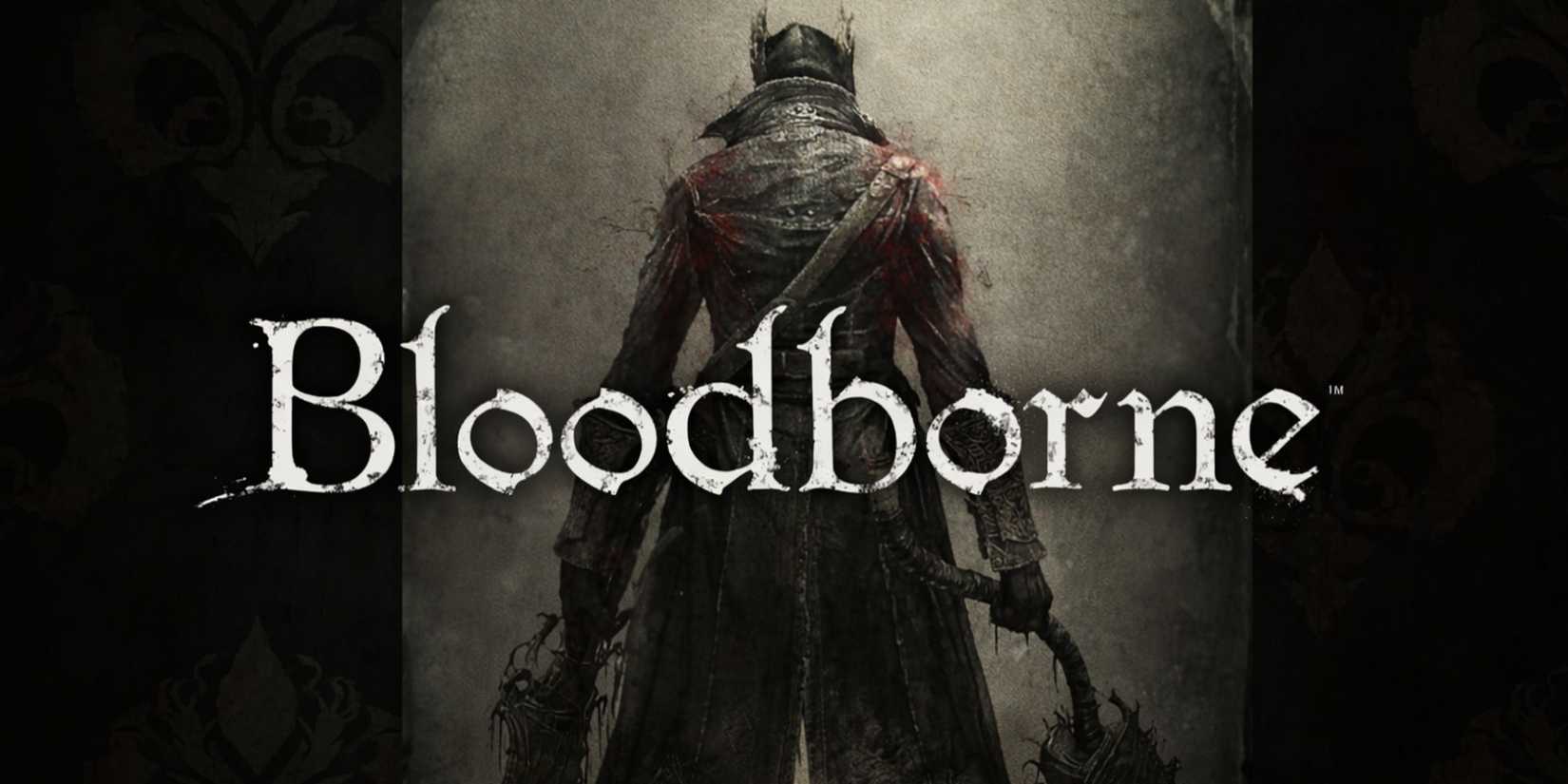 Bloodborne Over main character sketch with back to viewer