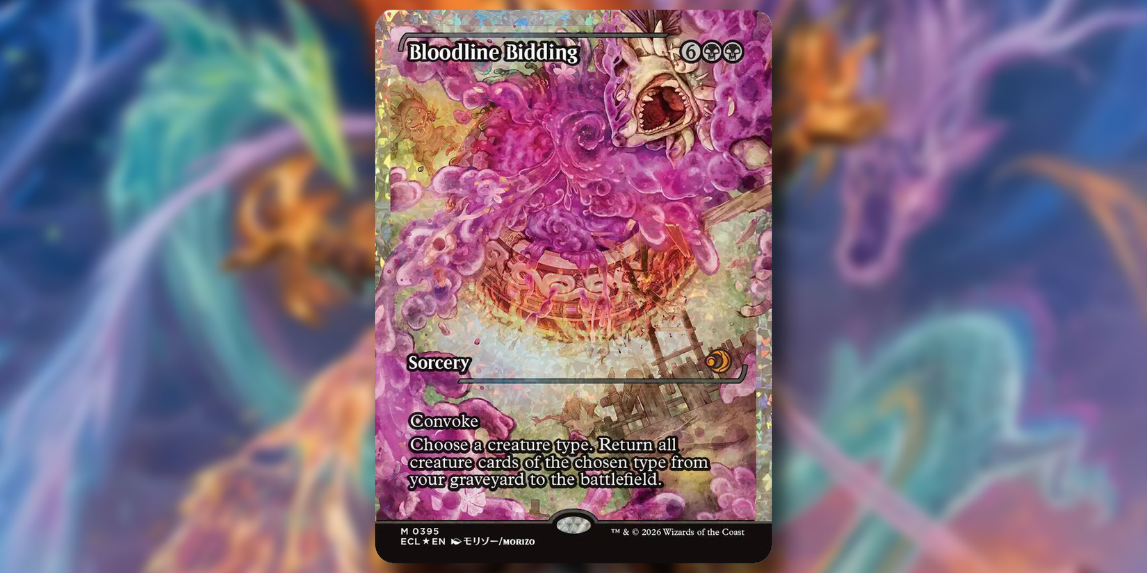 Bloodline Bidding  MTG Loryn Eclipsed Card