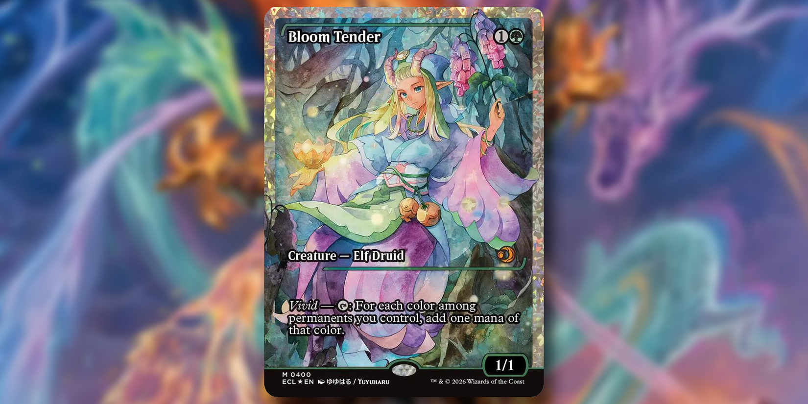 Bloom Tender Foil MTG Loryn Eclipsed Card