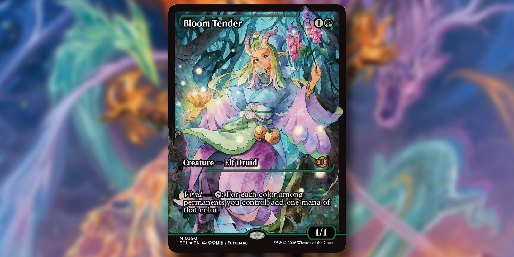 Bloom Tender  MTG Loryn Eclipsed Card