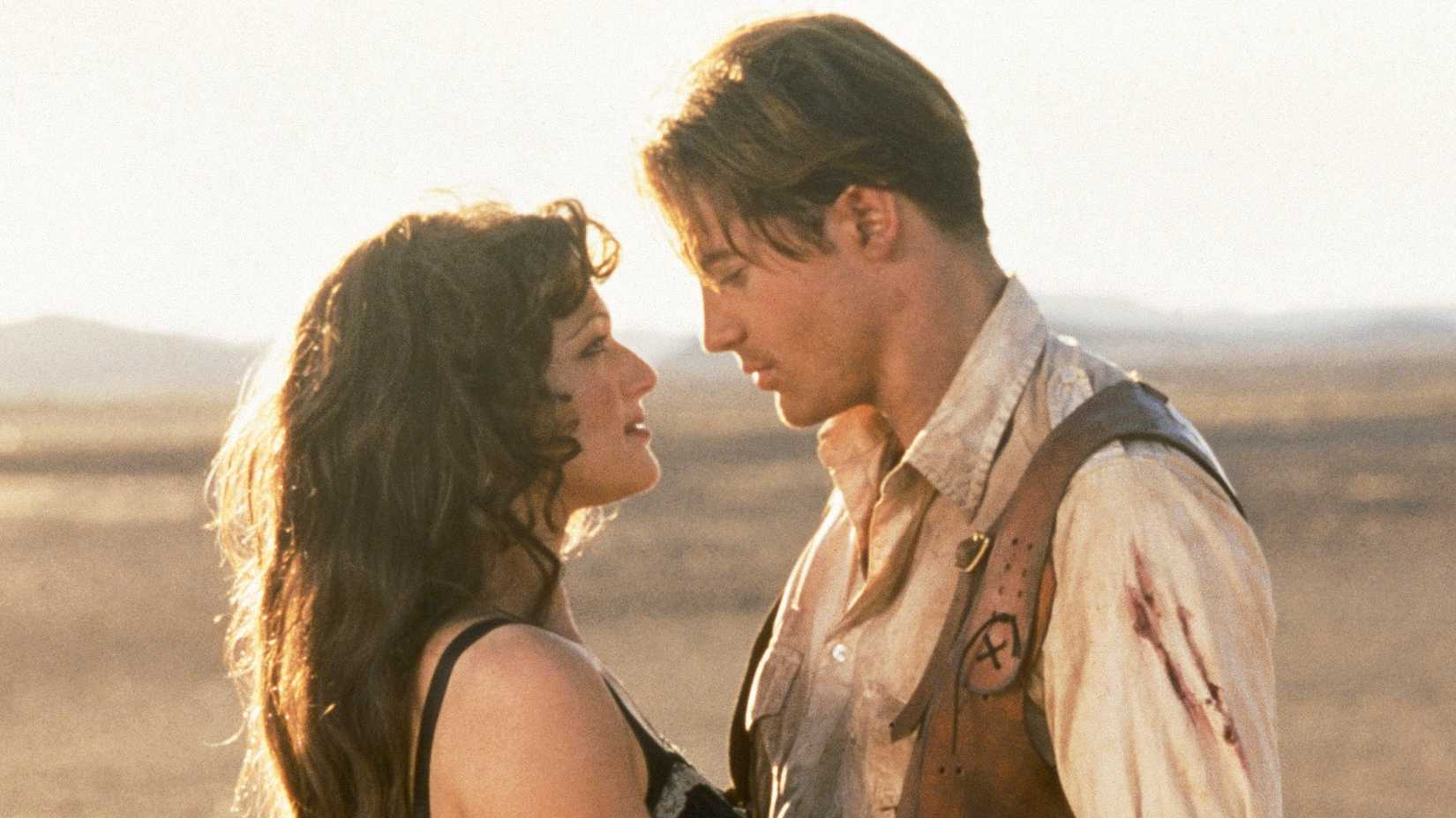 Brendan Fraser und Rachel Weisz in „Die Mumie kehrt zurück“.