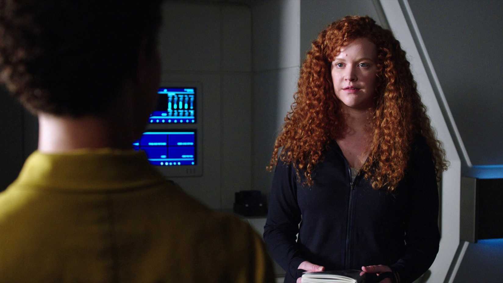 Burnham e Tilly em Star Trek Discovery temporada 1