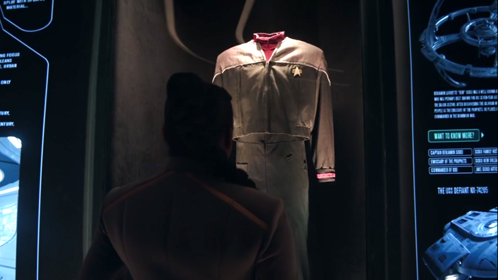 Uniforme do Capitão Sisko