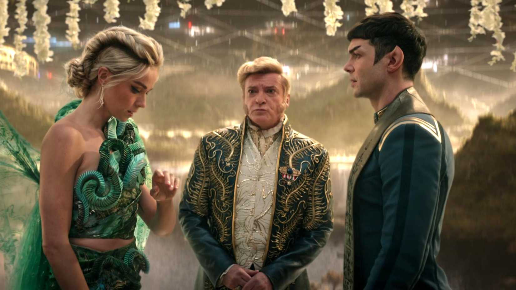 chapel and spock wedding with trelane