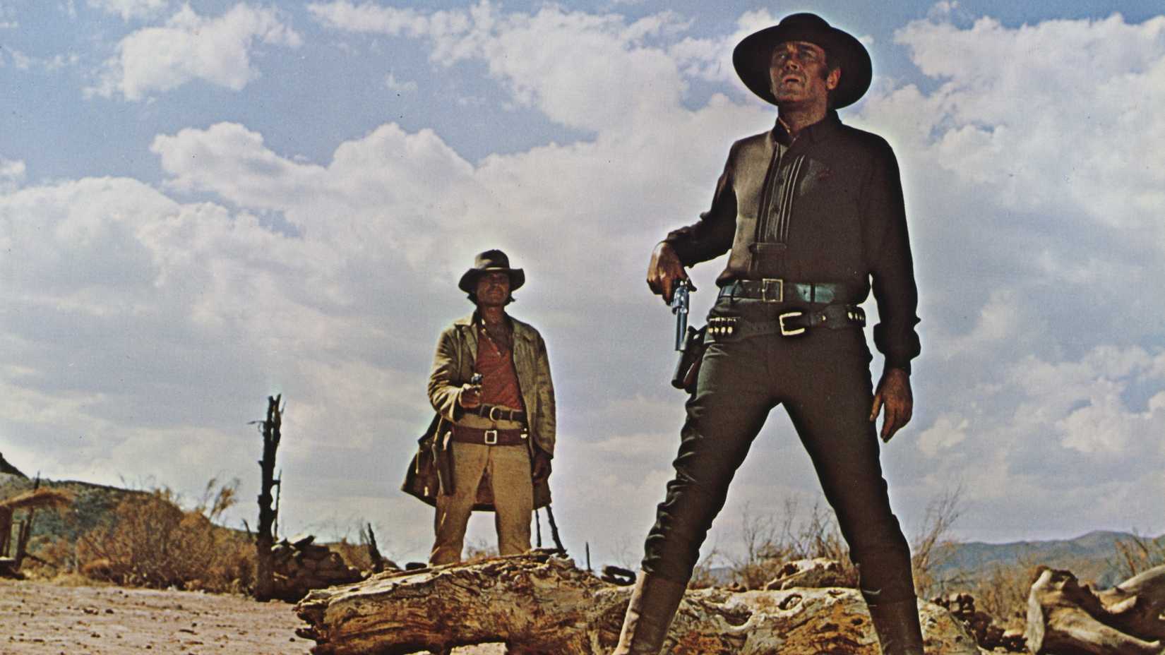 10 Best Westerns Streaming For Free Right Now 8 Charles Bronson and Henry Fonda in Once Upon a Time in the West