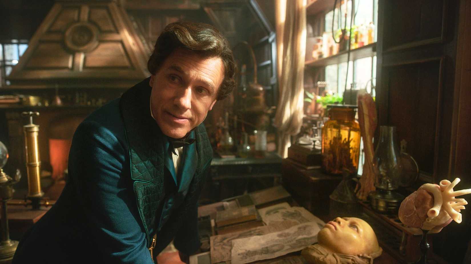 Christoph Waltz as Henrich Harlander in Frankenstein