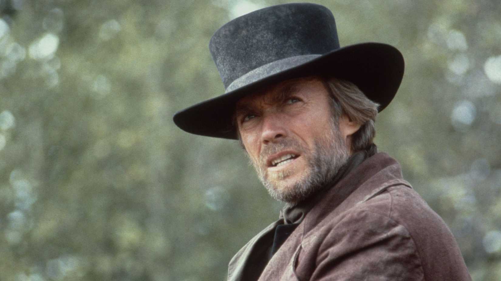 clint eastwood as the stranger in pale rider