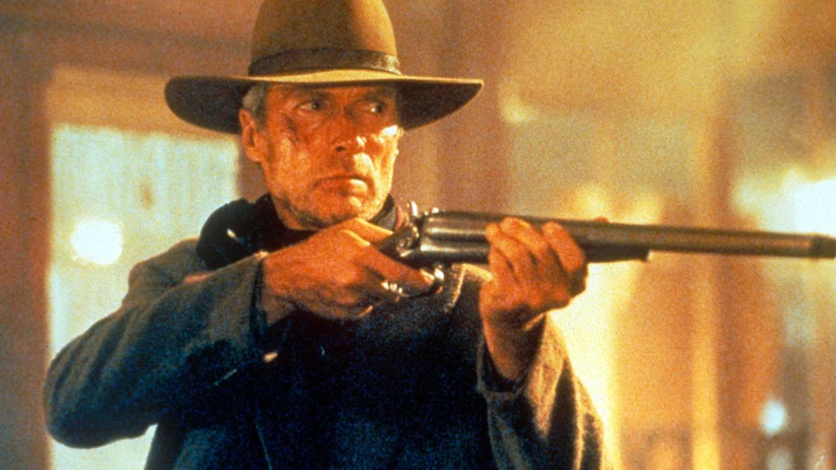 Clint Eastwood como William Munny em Os Imperdoáveis